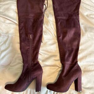 Women’s Over the Knee Suede Boots